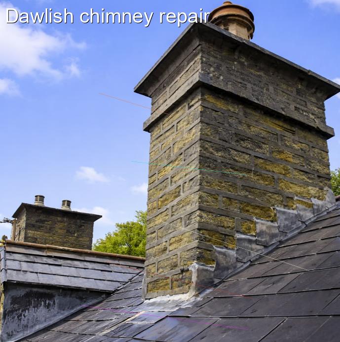 Dawlish chimney repair