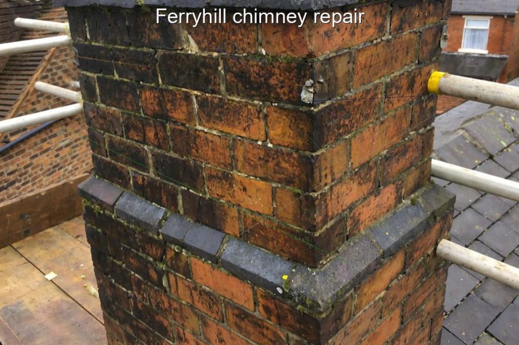 Ferryhill chimney repair