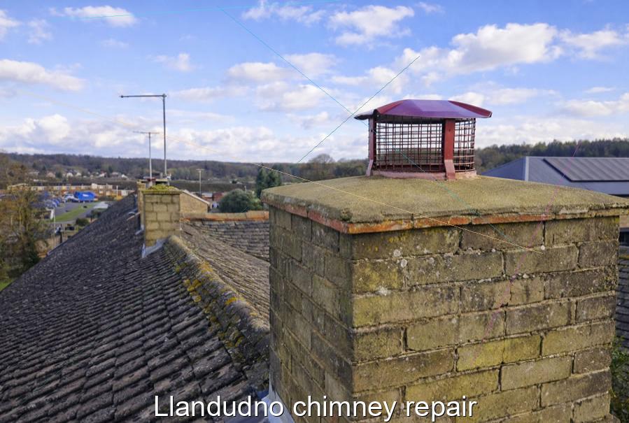 Llandudno chimney repair