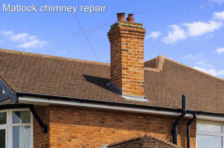 Matlock chimney repair