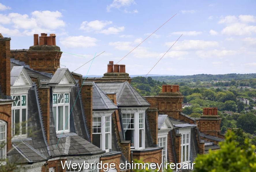 Weybridge chimney repair