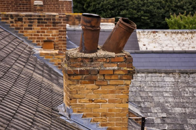 loose chimney pots